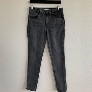 Levi’s 721 Womens High Rise Skinny Grey Jean